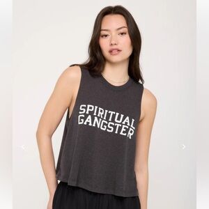NWT SPIRITUAL GANGSTER VARSITY CROP TANK SZ MEDIUM